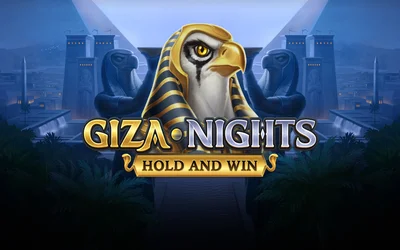 Giza Nights: Hold and Win social slot interface