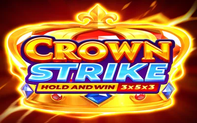 Crown Strike: Hold and Win social slot visual